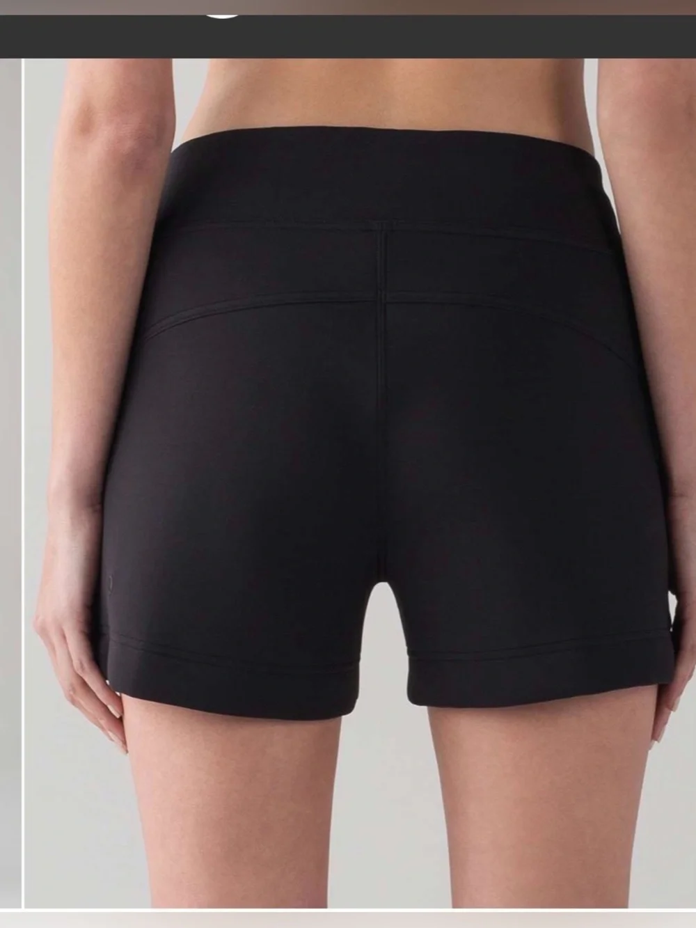 Lululemon In Form Shorts Black , size 12